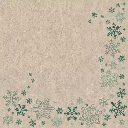 Snowflakes - 33x33 lautasliinat - 193670 - 1