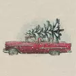 Car Xmas tree - 33x33 lautasliinat - 207470 - 1