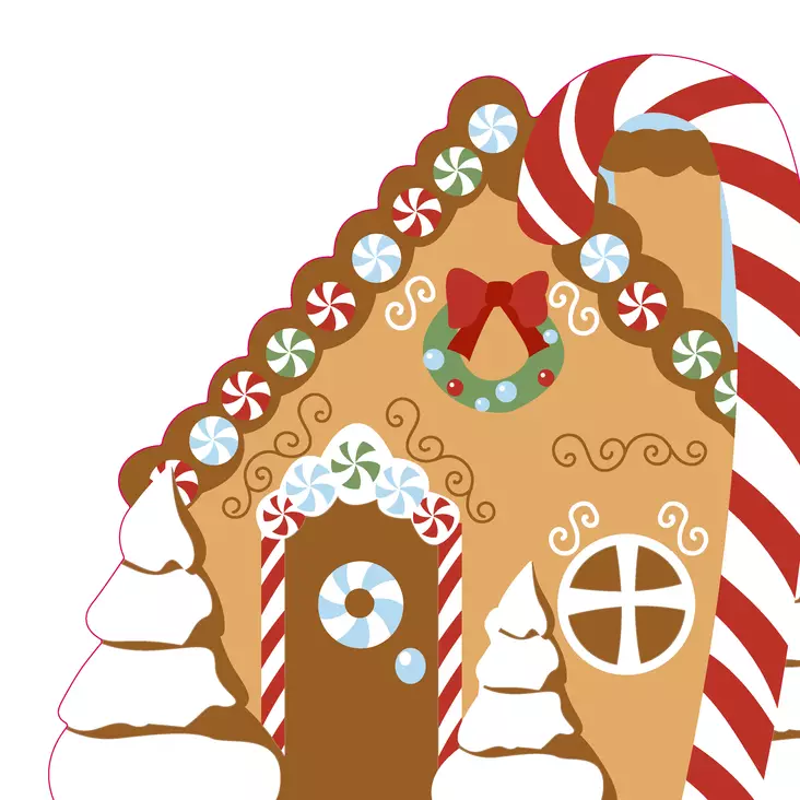 Silhouettes Cookie House - Silhuetti lautasliinat - 207520 - 1