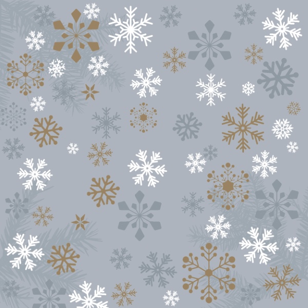 Traditional snow grey - 33x33 lautasliinat - 196120 - 1