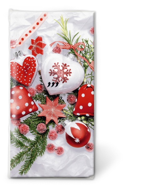 TT Xmas decoration - Nenäliinat - 01310 - 1