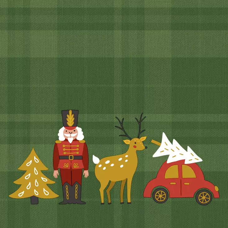 Xmas Icons - 33x33 lautasliinat - 207490 - 1