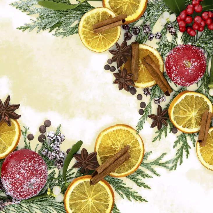 Fragrance Xmas - 33x33 lautasliinat - 207511 - 1