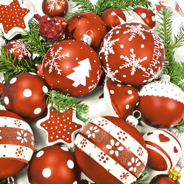 Snow white in red - 33x33 lautasliinat - 60741 - 1