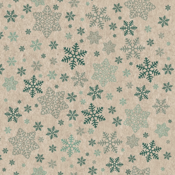 Snowflakes pattern - 33x33 lautasliinat - 193672 - 1
