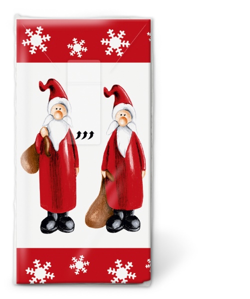 TT Off to work red/white - Nenäliinat - 01212 - 1