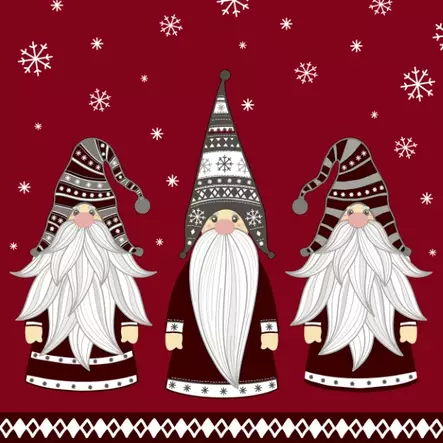 Gnomes - 24x24 lautasliinat - 196163 - 1