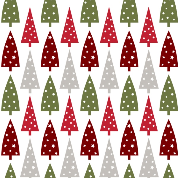 Trees in a row - 24x24 lautasliinat - 196153 - 1