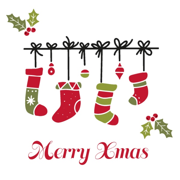 BIO Xmas stockings - 33x33 lautasliinat - 196113 - 1