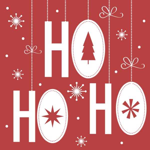 Xmas is coming - 33x33 lautasliinat - 199434 - 1