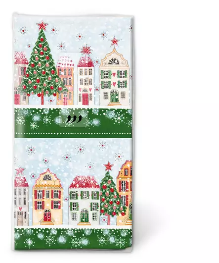 TT Christmas town - Nenäliinat - 1255 - 1