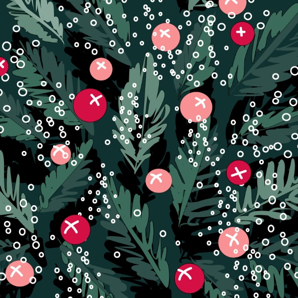 Flourish Xmas - 33x33 lautasliinat - 199395 - 1