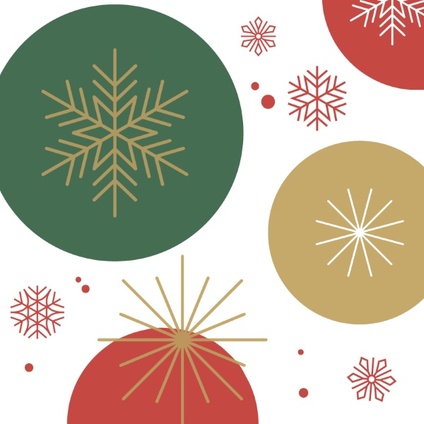 Joyful pattern - 33x33 lautasliinat - 203485 - 1