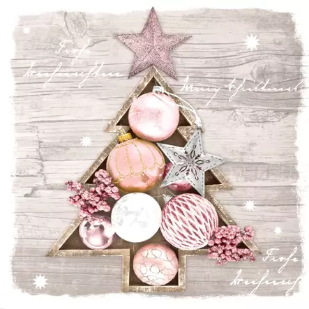 Framed baubles - 33x33 lautasliinat - 600266 - 1