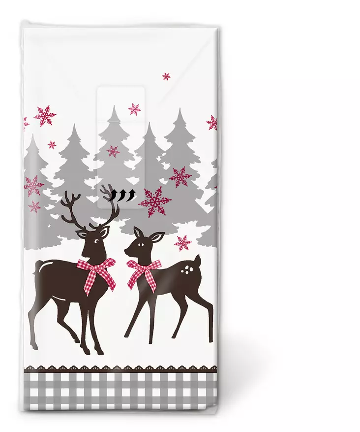 TT Lovely deer - Nenäliinat - 1356 - 1