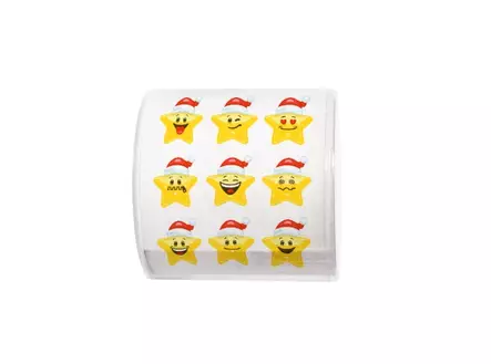 Topi Santa Stars - Hauskat WC-paperit - 196197 - 1