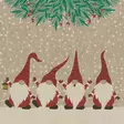 Happy Santas - 33x33 lautasliinat - 193667 - 1