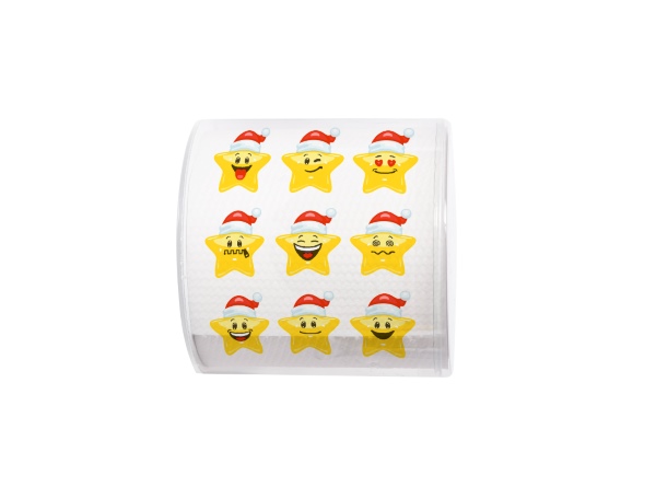 Topi Santa Stars - Hauskat WC-paperit - 196197 - 1