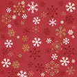Traditional snow red - 33x33 lautasliinat - 196118 - 1