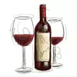 Vino rosso - 33x33 lautasliinat - 210228 - 1