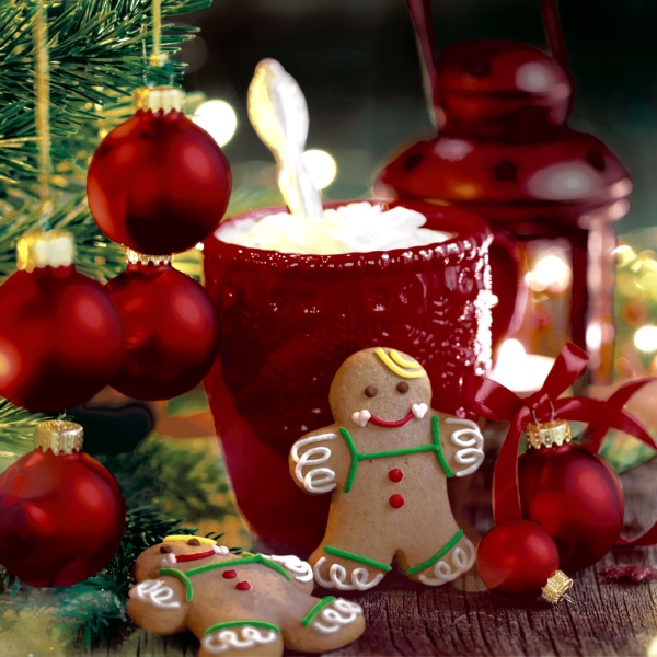 Coco Xmas - 33x33 lautasliinat - 199388 - 1