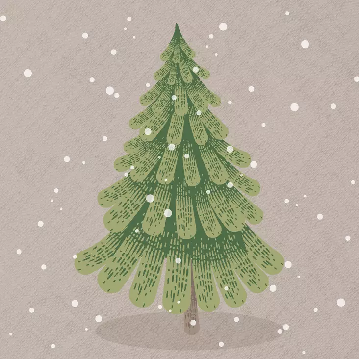 Crafty Tree - 24x24 lautasliinat - 207498 - 1