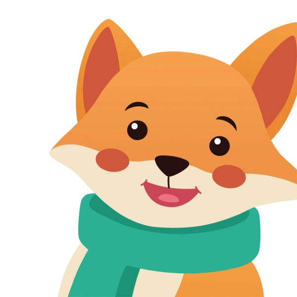 Silhouettes Fox - Silhuetti lautasliinat - 196098 - 1