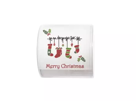 Topi Xmas Stockings - Hauskat WC-paperit - 199449 - 1