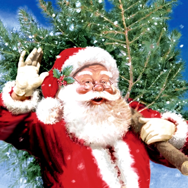 Here comes the tree - 24x24 lautasliinat - 500209 - 1