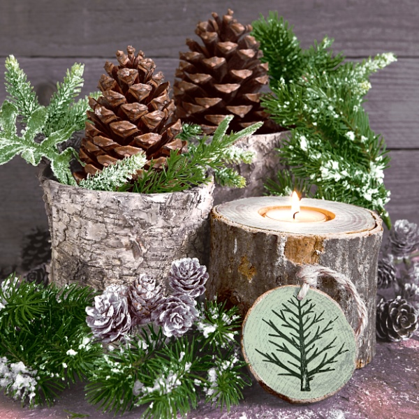 Natural composition - 33x33 lautasliinat - 600249 - 1