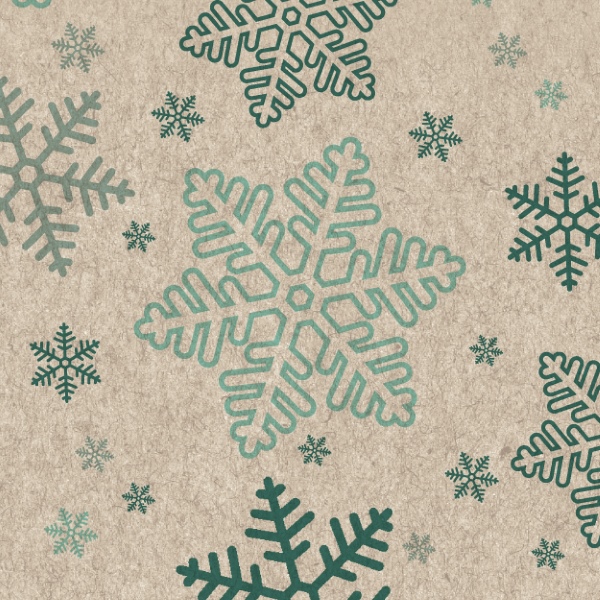 Snowflakes - 24x24 lautasliinat - 193679 - 1