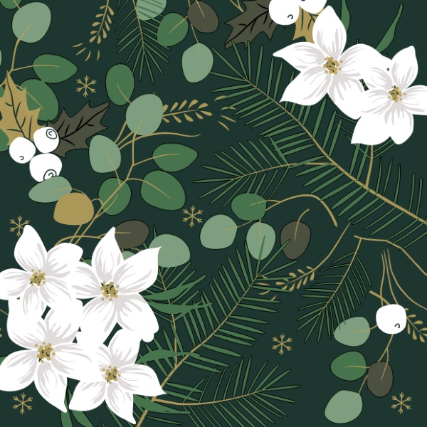 Wintergarden - 33x33 lautasliinat - 199429 - 1