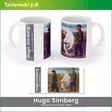 Taidemuki: Hugo Simberg - Lasit ja mukit - 3-Har-art-HS - 1